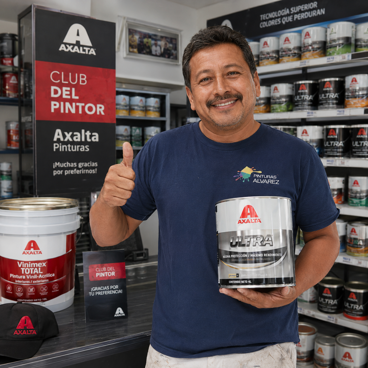 Maestro Pintor ganador con producto Axalta