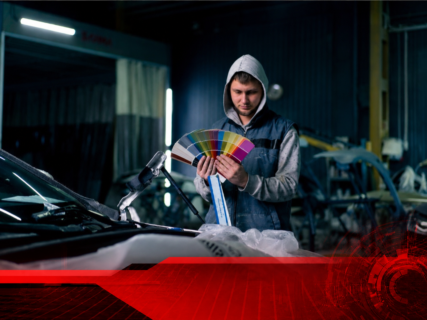 ¿Cuál es el color más fácil para pintar un coche?